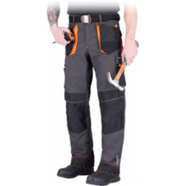 LH-FMNPLS-T - Spodnie ochronne męskie do pasa FORMEN OEKO-TEX® Standard 100, 8 kieszeni końcówki canvas 65% poliester 35% bawełna 270 g/m² odblaski - 46-62