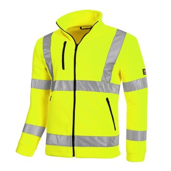 POLAR 350G ŻÓŁTY - Polar 350g w kolorze żółtym HV - S-3XL