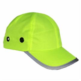 URG-1405 - Czapka ochronna HV YELLOW - lekki kask w formie czapki z daszkiem 100% poliester regulacja rzep ABS BUMPCAP HV ŻÓŁTA - 58-62 cm
