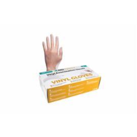 4MD DAI VI GLOVES - rękawice diagnostyczne winyl 4MD Daisy transp s.M - S-XL
