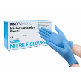 KNL GLOVES - rękawice diagn. KINGFA BLUE NIT EXAMINAT. GLV s.XL - XS-XL