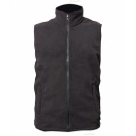 OAFK - Kamizelka polar FOGG w kolorze czarnym - XS-4XL
