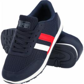 BSFRED - Buty sportowe FRED z PU w połączeniu dzianina materiałem tekstylny ekkie wygodne komfortowe - 36-45