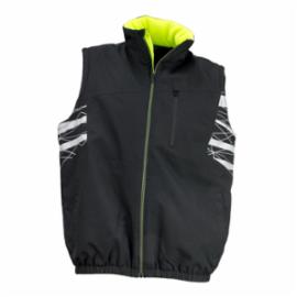 URG-821 VEST - Bezrękawnik męski na zamek błyskawiczny 2 boczne kieszenie 1 na klatce piersiowej wszystkie posiadają zamek błyskawiczny 100% poliester 185 g/m² - M-3XL