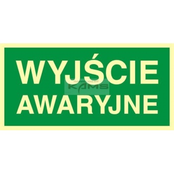 AC006 Wyjście awaryje (znak uzupełniajęcy).