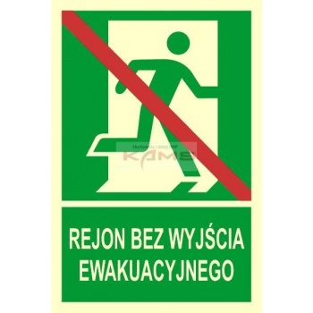 AC027 Rejon bez wyjścia ewakuacyjnego.