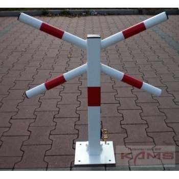 BLOKADA PARKINGOWA SAMOZATRZASKOWA NA KLUCZ DOLNY 'X NA KLUCZ' (38) - 61cm.