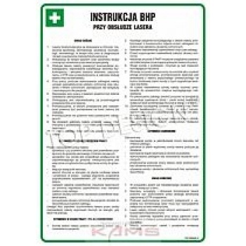 DD013 Instrukcja BHP przy obsłudze lasera