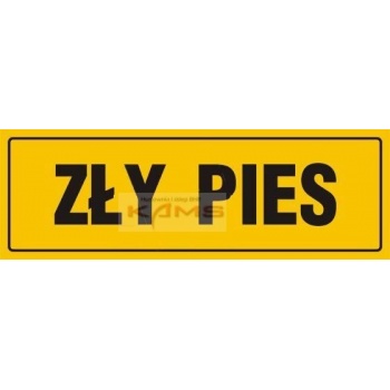 NC005 Zły pies