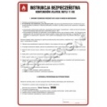 DB030 Instrukcja bezpieczeństwa kontenerów (klatek) butli 11 kg