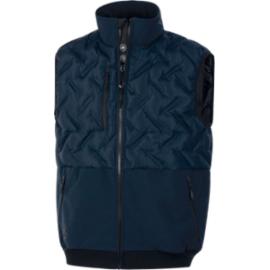 ACTON - KAMIZELKA - PŁÓTNO PONGEE 100% POLIESTER Z RECYKLINGU MEMBRANA TPU 2 WARSTWY LAMINOWANE - SOFTSHELL 94% POLIESTER Z RECYKLINGU 6% ELASTAN MEMBRANA TPU 3 WARSTWY LAMINOWANE - 2 kolory - S-3XL