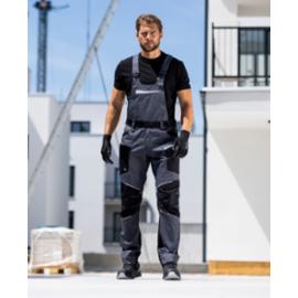ARDON®REFIWAN® H6222 - Spodnie ogrodniczki wysoka trwałość i wytrzymałość właściwości antystatyczne 6 kieszeni pasy odblaskowe zgodne z EN ISO 13688 - 44-66