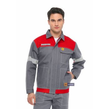 HETMAN BLUZA PETROCHEMIK N - profesjonalna Bluza kwasozasadoochronna trudno zapalna antyelektrostatyczna MULTI 75% bawełna 24% poliester 1% nić węglowa 280g/m² odporne na uszkodzenia - 10 rozmiarów