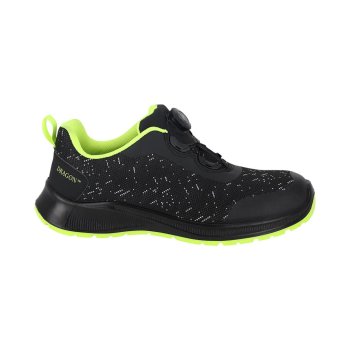 BRMATRIX S1PS FO SR - Buty bezpieczne MATRIX męskie z dzianego materiału tekstylnego z zamszową skórą syntetyczną podeszwa antypoślizgowa, olejoodporna, antyelektrostatyczna - 39-47