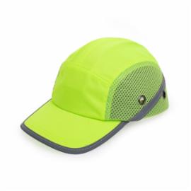 PRC-CZAPKA BUMPCAP HV - Czapka ochronna lekki hełm z siatką wentylacja daszek wkładka ABS z miękką pianką EVA - 2 kolory