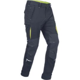 L-SURE DAWSON -Wygodne męskie spodnie do pasa materiał stretch elementy odblaskowe i Hi-vis wiele kieszeni i na nakolanniki wzmocnienia na kolanach Oxford - XS-4XL