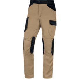 M2PA3 - spodnie robocze poliestr/bawełna, gumka w talii po bokach, 7 kieszeni - 1 na miarkę, 65% poliester, 35% bawełna, 245 g/m² - 2 kolory - S-5XL