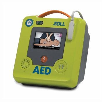 Defibrylator automatyczny prowadzi ratownika przez cały proces RKO Real CPR Help ZOLL AED 3 fully-auto