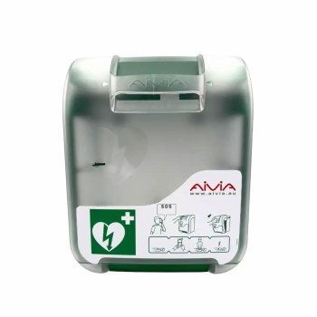Szafka na defibrylator zastosowanie wewnętrzne zewnętrzne ogrzewana alarm dźwiękowy świetlny AIVIA V3 200 Heating Fanning Alarm - 42,3x38,8x20,1cm
