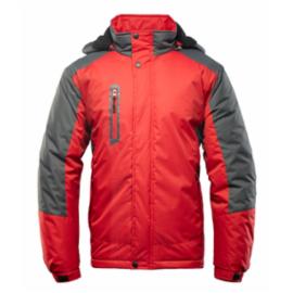 tOATO - BENEFIT TORRO KURTKA STALOWY/CZERWONY - S-4XL.