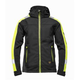 Bluza softshell Polstar Holding Wołoszczuk tARSO Rival, wodoodporna, z membraną TPU, 96% poliester, 4% spandex, kieszenie na rękawie, regulowane mankiety, kurtka ochronna