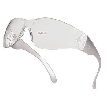 Bezbarwne okulary ochronne z osłonami bocznymi BRAVA2 CLEAR - UNI