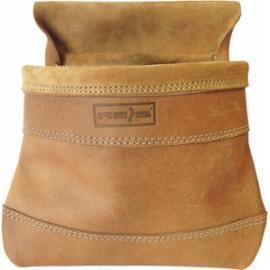TORNASK2K - Torba monterska z dwoiny bydlęcej z dwoma kieszeniami - 25cm x 24cm.