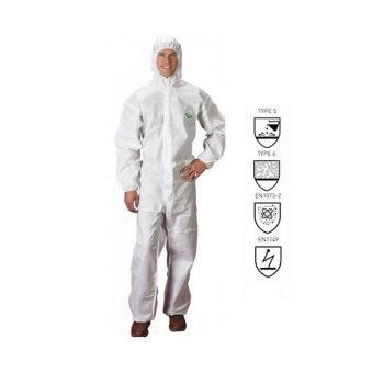 Kombinezon ochronny Lakeland Safegard 76 white