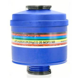 Filtropochłaniacz 203 UP3 A2-B2-E2-K2-Hg-CO-NO-P3 Spasciani gwint RD40