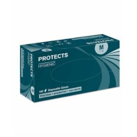 PROTECTS HYGIENIC VINYL - rękawice jednorazowe - powder free - niebieskie, Winyl - 08-10