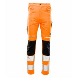 A9SP - SPODNIE DO PASA FLASH OSTRZEGAWCZE POMARAŃCZ SKF006 KAT II, 250 g/m2 - 2 kolory - 24-110