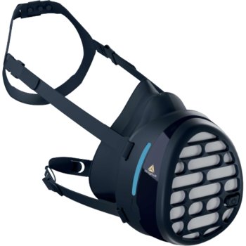 AIRSTORM KIT P3 - Maska ze wspomaganiem przepływu powietrza ergonomiczna lekka półmaska silikonowa uszczelka