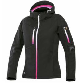 ARDON CREATRON - Damska kurtka softshell z kapturem materiał elastictech®flexi membrana wodoodporna wiatroszczelna oddychająca 93 % polieste 7 % elastan TPU 5000/5000 - XS-5XL