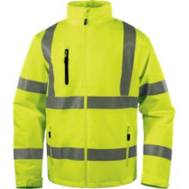 ARENHV - KURTKA OSTRZEGAWCZA Z POLIESTRU STRETCH, WODOODPORNA I ODDYCHAJĄCA - 2 kolory - S-5XL