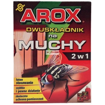 AROX-MUCHY 2W1 - dwuskładnik Preparat na muchy.
