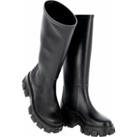 BELAN - Buty wysokie damskie wciągane PCV kalosz zakrywający kostkę oraz łydkę - 36-41