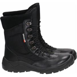 Buty militarne cholewka skóra licowa połączenie materiał codura wzmocniona podeszwa wojsko policja ochrona harcerstwo survival GROM BFGROM1138 - 36-48