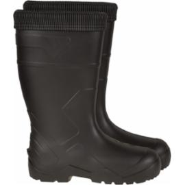 Kalosze męskie ocieplane czarne białe NAPOLI 56751- 39-47