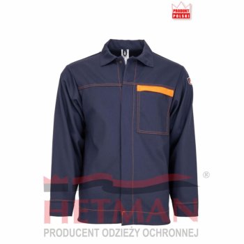 Bluza trudnopalna antystatyczna granatowa PAN SPAWALNIK ANTISTATIC AW