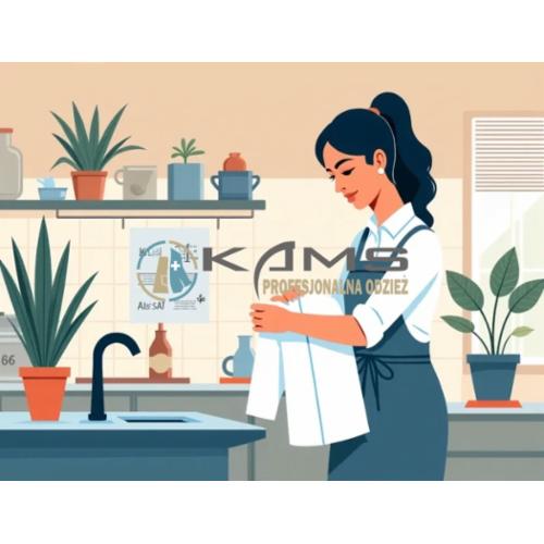 Jak zapobiec kurczeniu się bluz kucharskich po praniu?