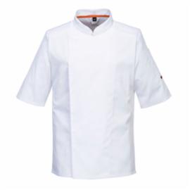C746 - Elastyczna bluza szefa kuchni Mesh Air Pro z krótkimi rękawami - 2 kolory - S-3XL