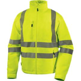 FLENHV - KURTKA WYSOKIEJ WIDOCZNOSCI Z POLIESTRU STRETCH - WODOODPORNA I ODDYCHAJĄCA - 2 kolory - S-3XL