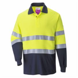 FR74 - Dwukolorowa koszulka polo trudnopalna i antystatyczna - S-4XL