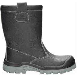 ARDON®TIBIA S3 NM G3291- Zimowe skórzane obuwie ochronne do połowy łydki wodoodporna cholewka kompozytowy podnosek kevlarowa wkładka szeroka podeszwa pu/guma - 38-48