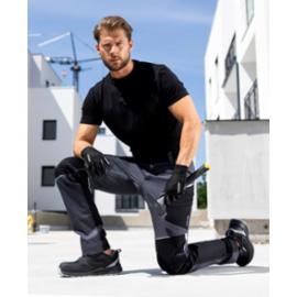 ARDON®REFIWAN® H6221 - Spodnie męskie do pasa wysoka trwałość i wytrzymałość właściwości antystatyczne 6 kieszeni pasy odblaskowe zgodne z EN ISO 13688 - 44-66