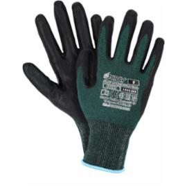 J-SOVAT - Rękawice ochronne elastyczne powlekane nitrylem FOAM wzmocnienie między palcami świetne dopasowanie i manualność nylon elastan nitry - unisex - 7-10