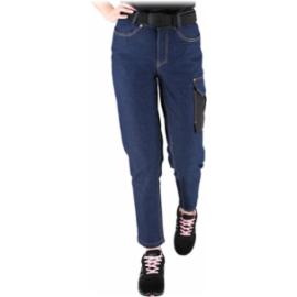 JEANS-L727 - Elastyczne spodnie ochronne do pasa, damskie - 36-50