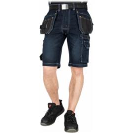 JEANS415-TS - Elastyczne spodnie ochronne do pasa z krótkimi nogawkami, męskie - 2 kolory - S-3XL