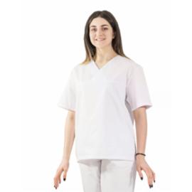 K8RK - Bluza piekarska piekarza bluza gastronomiczna biała unisex - S-3XL