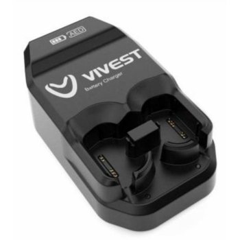 Ładowarka do akumulatora Vivest seria P ładuje jednocześnie 2 akumulatory - KOD8